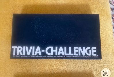 Trivia challenge mint condition board game