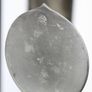 Vintage  Glass Carafe Jug H-8" Image 6