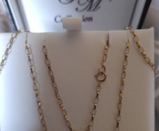 9k gold Laura name chain