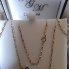 9k gold Laura name chain