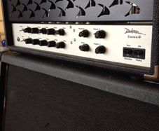 Diezel head with 4 x 12 Marshall cab