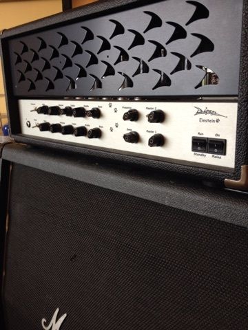 Diezel head with 4 x 12 Marshall cab