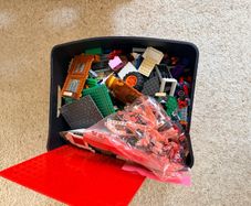 Large Box of Mixed LEGO Random Pieces & Bits