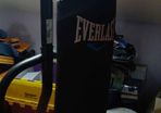 Boxing bag and stand, full size