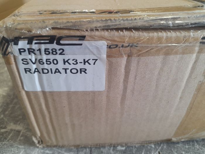 Suzuki SV650 brand New radiator