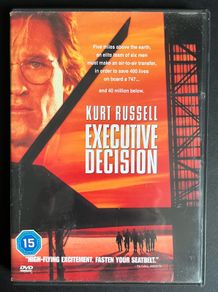 Executive Decision. DVD Movie. Staring Kurt Russell & Steven Seagal.