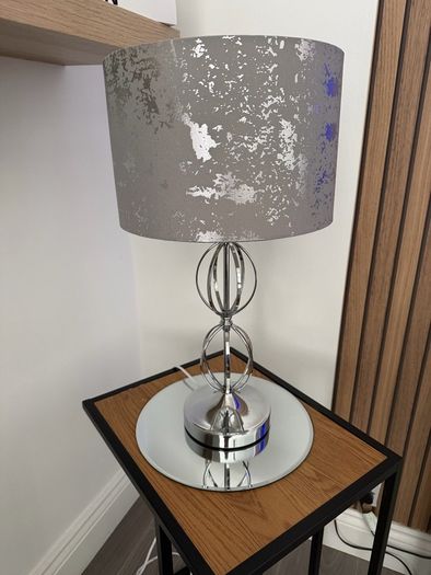 table and lamp