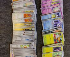170 Pokemon Card Bulk Bundle