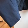 Women's 1-button Blue Casual & Semi-Formal Waist Cropped Blazer/Coat/Jacket by Bershka, UK Size M (worn by EU38) Image 3