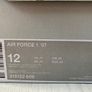 Nike Air Force 1 Team Red Deadstock Uk 11/ Us 12 Image 5