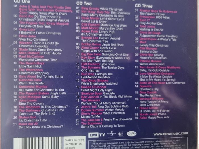 Now Thats What I Call Xmas 3 CD Set