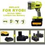Battery Converter Adapter USB  For RYOBI Convert DEWALT 18-20v Milwaukee  to 18V Battery Adapter Image 10