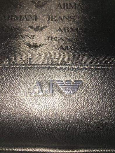 armani messenger laptop travel bag shoulder black