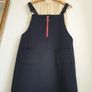Mango Pinafore Dress Size Large Image 3