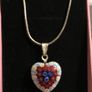 sterling silver heart pendant necklace Image 4