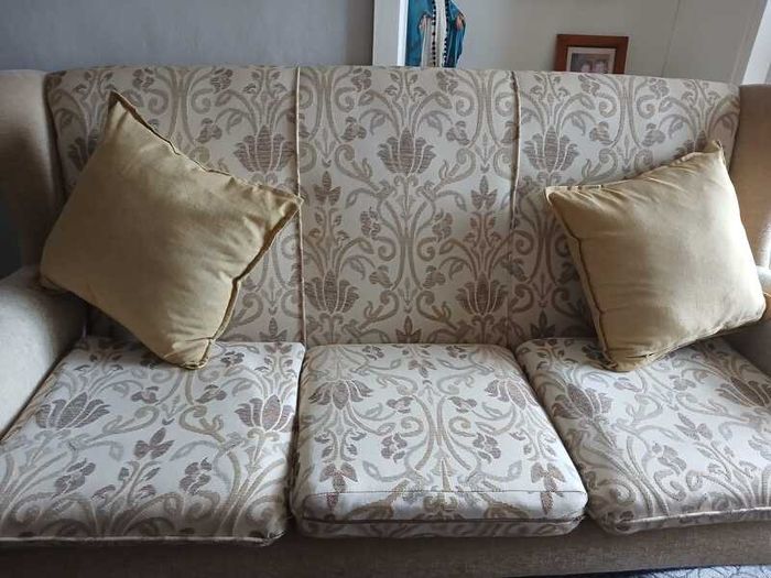 3 seater couch and armchair