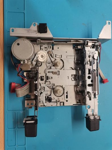 car cassette player room using showcase