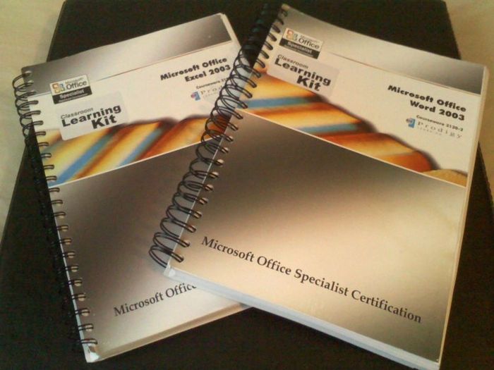 Microsoft Office Specialist (MOS) Learning Kits for Word 2003 & Excel 2003
