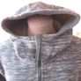 Bench Women's Fitted Zip Hoodie  Grey Image 2