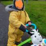 One piece winter suit set of 2 for twins Image 2