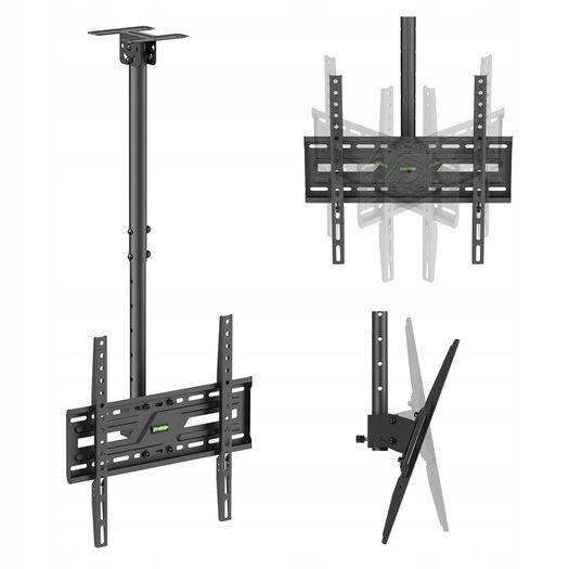 Tv Ceiling Tilt Swivel Adjustable TV Mount Bracket 37 - 75"