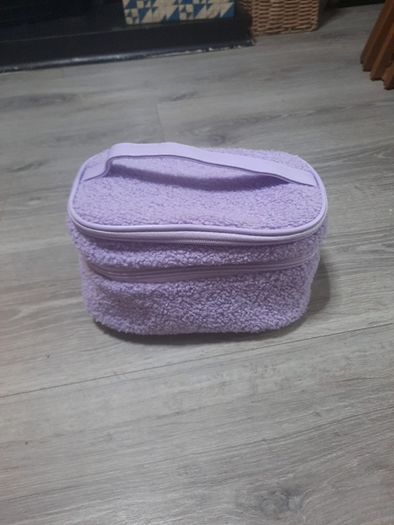 purple borg make up case