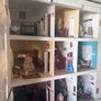Stunning approx 140cm high 4 story extra large Georgian dolls house with contents, servants quarters and separate garage Image 6