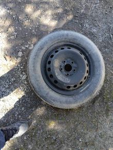nissan qashqai spare wheel