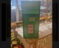 Wedding Post box to hire Waterford
