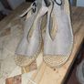 Next Sandals Grey Suede 6 Image 5