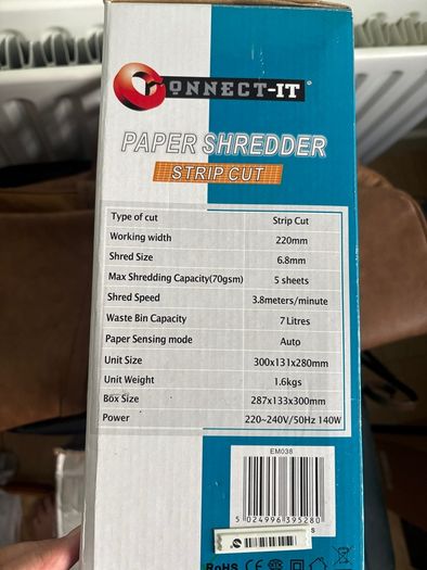 paper shredder