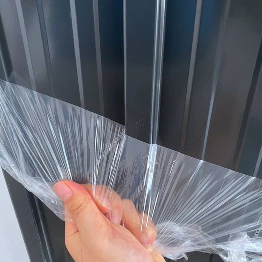 24x Roof Sheets Corrugated Garage Shed Side Panels Metal Roofing Covers Carport Greenhouse 1080x426mm RSS02 Black