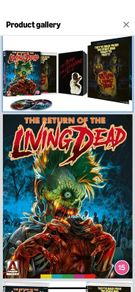 Return of the living dead arrow blu ray special edition