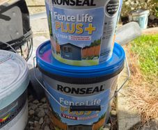Fence paint