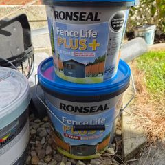 Fence paint