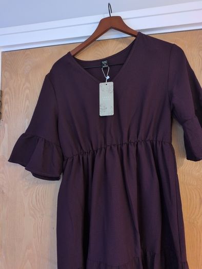 Emery Rose Plum Dress.  S- M-  B.N.W.T