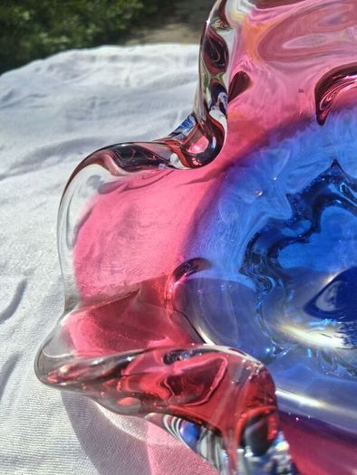 Joseph Hospodka Mid Century Glass Bowl