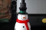 snowman hand lotion