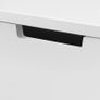 3x NORDLI Chest of 2 drawers, white, 80x54 cm Image 6