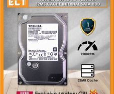 Toshiba 500GB 3.5" 7200rpm SATA HDD Desktop Pc