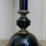 Wonderful  Antique Victorian Oil Lamp height 26" Image 8