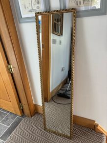 Tall Skinny Vintage Mirror
