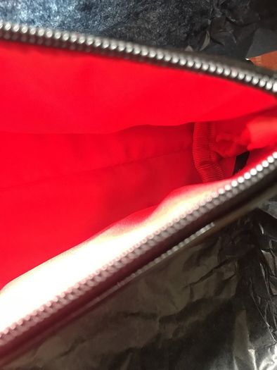 Kat Von D Patent Vegan Leather Make-Up Cosmetic Bag - New