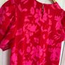 New Emery Rose red and pink floral summer dress size large Image 6