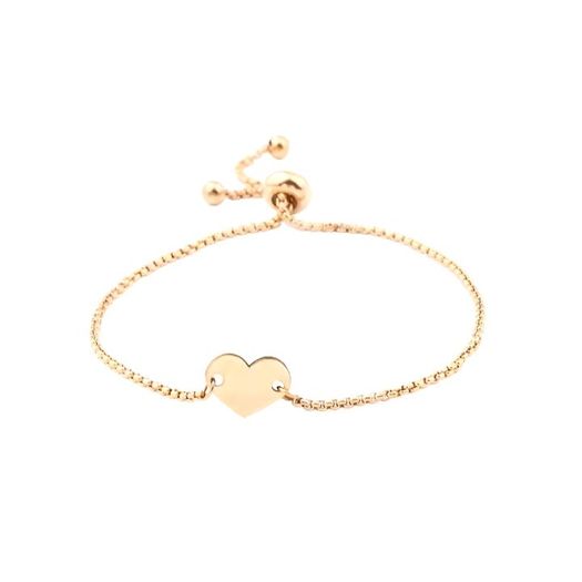 The Cherished Heart Bracelet  Custom Engraving Available By R'Laith