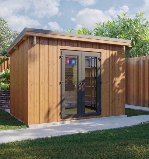 Log Cabin 3x2m Fully Insulated.