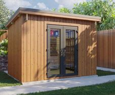 Log Cabin 3x2m Fully Insulated.