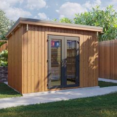 Log Cabin 3x2m Fully Insulated.