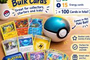 Pokemon TCG Bulk - 100 Cards in Poke Ball