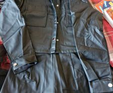 Leather look Short Set, New, Size M